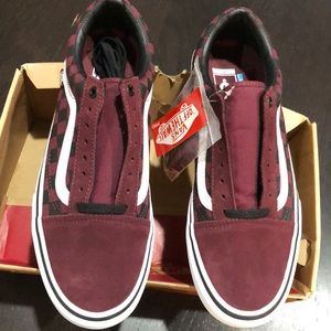 vans the rubber print old skool pro port royal shoes